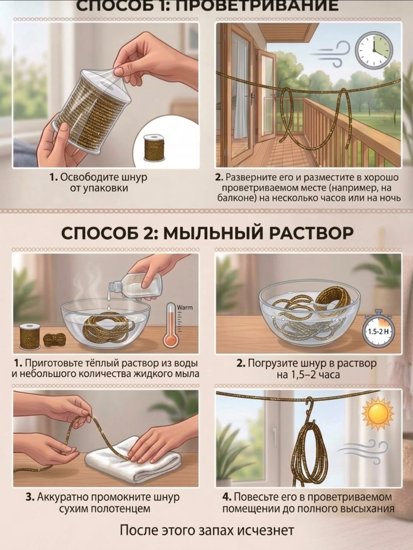 Стразовый шнур «Тёмное золото», 50 м